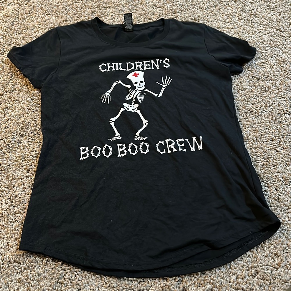 Boo Boo Crew Shirt, women’s Medium